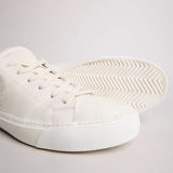 The Tumbled Leather - White