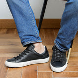 The Tumbled Leather - Black