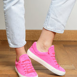 The Suede - Fuchsia Fluo