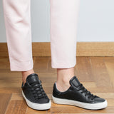 The Tumbled Leather - Black